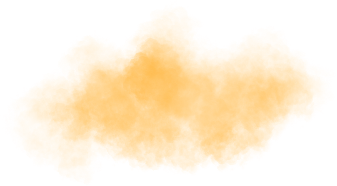Orange cloud sky